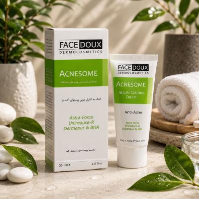 کرم کنترل چربی و ضدجوش بدن FACE DOUX